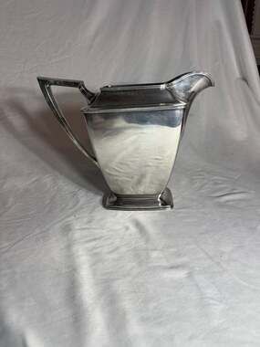 Pairpoint Art Deco Silver Plated Creamer Pitcher 01804